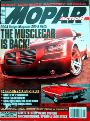 MOPAR ACTION 2003 AUG - MAGNUM SRT-8, '67 HEMI CHARGERS